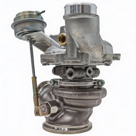 New Turbocharger Compatible With BMW X5 M 4.4L S63B44O0 V8 2009-2013 Sport Utility (E70) By Part Numbers 11657848116 11657848320 1570856 170-025-2053 1700252053 4069857 7589086