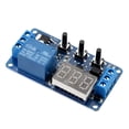 thumbnail image 1 of 12V LED automatización temporizador Control interruptor relé módulo de retardo con caja Carevas  Módulo Temporizador, 1 of 7