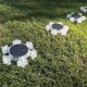 thumbnail image 2 of Fiudx Ofertas y liquidaciones Luces LED solares con forma de copo de nieve para exteriores, IP65, decoraciones de nieve, focos de jardín para fiestas de invierno, bodas y festivales, 2 of 6