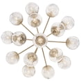 thumbnail image 2 of 52702CPZ Kichler Lighting Silvarious - 16 Light Chandelier-26 Inches Tall and 38 Inches Wide-Champagne Bronze Finish-Clear Crackle Glass Color, 2 of 9