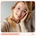 thumbnail image 2 of Gafas con bloqueo de luz azul Madison Avenue Oversized Nude, 2 of 7