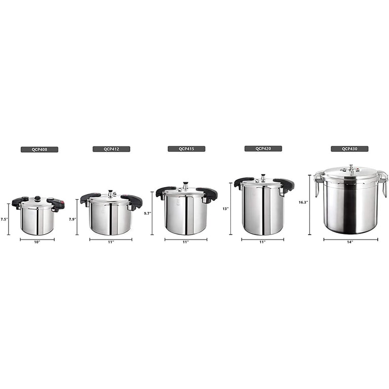 ORIGINAL] Buffalo 35L Stainless Steel Pressure Cooker Pressure Canner 牛头牌 Extra  Large Capacity Suitable for Commercial use Fast Cooking