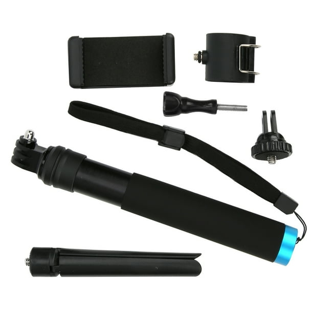 Mini trípode telescópico con clip para teléfono móvil TELESIN Selfie Stick para cámara deportiva SJCAM/YI/DJI