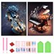 thumbnail image 1 of 2 Piezas 5D DIY Taladro Violín Piano Del Art30x40cm, 1 of 9