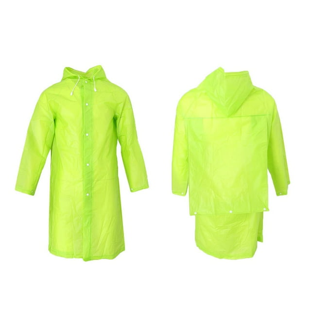 MERIGLARE M/L/XL Adult Rain Poncho with Drawstring Hood Survival Kit Accessory for Travel