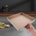 thumbnail image 4 of Minkissy Nonstick Baking Tray Golden Carbon Steel for Baking Toast 1Pcs, 4 of 8