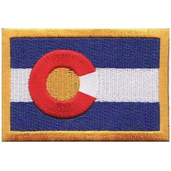 Colorado State Flag Patch, 50 State Flag Patches