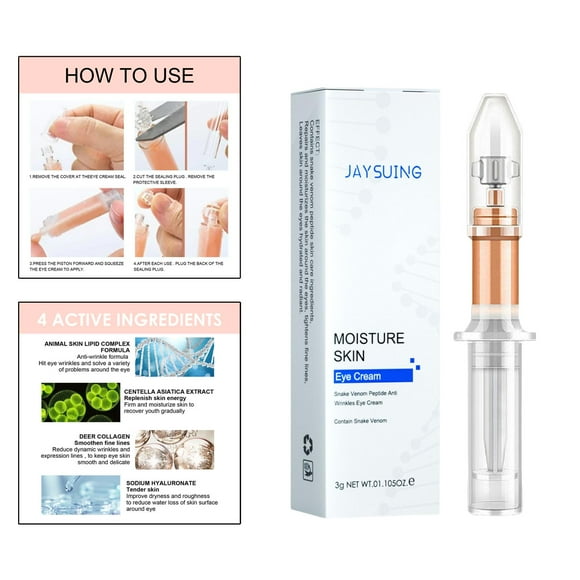 Ojos Hidratante,Contorno de Ojos Efectos Instantáneos Hidratante Reafirmante,Crema antibolsas para ojos Eye Wrinkles,crema para los ojos quitar,120 de instantáneo debajo de Macarena Ojos Hidratante