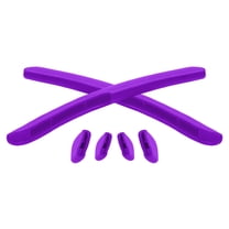 Vonxyz Purple Replacement Earsocks Nosepieces Rubber Kits for Oakley Fast Jacket/Fast Jacket XL Sunglasses