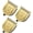 Gold/3PCS, variant on Adjustable 5 in 1 Replacement Blades Compatible with Wahl 5 in1 Clipper Bravura, Chromado, Creativa, Figura, Motion, Supergroom Dog Grooming Clippers