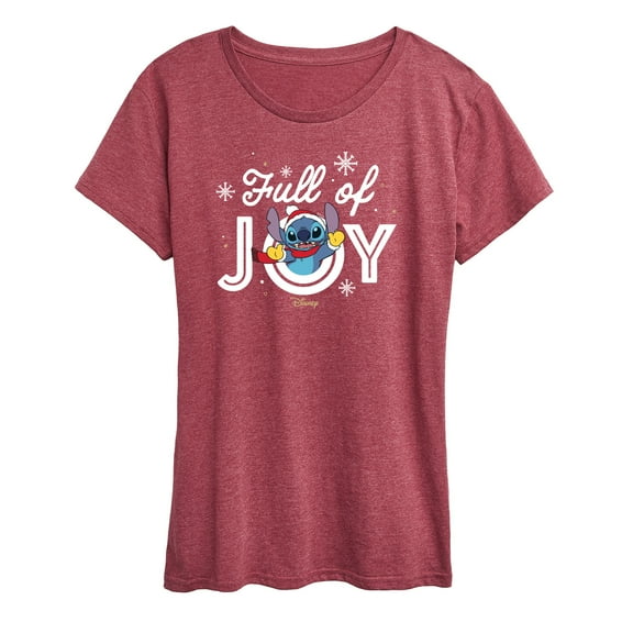 Lilo & Stitch - Full Of Joy - Women's Short Sleeve Graphic T-Shirt
