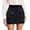 Blue, variant on QHFBli Women Mini Plaid Skirts Tweed High Waist Bodycon Pencil Hem Fall Winter Dressy Outfits Shorts
