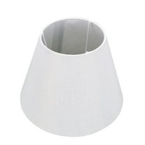 MLINS  Household Lamp Cover Cloth Shade Drum Barrel Shades White Large Table