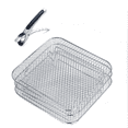 thumbnail image 1 of Freidora de aire Parrilla de acero inoxidable de tres capas Accesorios para freidoras de aire Foodi, 1 of 5