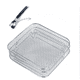 thumbnail image 1 of Freidora de aire Parrilla de acero inoxidable de tres capas Accesorios para freidoras de aire Foodi, 1 of 5