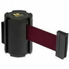 Lavi Industries 50-41300WB-BY Wall Mount 13 ft. Retractable Belt Barrier, Burgundy