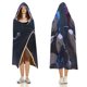 thumbnail image 3 of Batalla de Dos Ciudades Manta Capa con Capucha Anti-Bolitas, Manta de Lana Ártica Suave, Manta Portátil de Felpa Ligera y Lujosa, Poncho para Siesta en Casa y Oficina, 100*130cm, 3 of 6