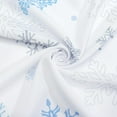 thumbnail image 6 of Christmas Tablecloth Winter Snowflake Table Cloth Indoor/Outdoor Stain and Wrinkle Resistant Rectangle Table Cloth for Holiday Party Dinner Decor 60"x84", 6 of 6