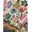 Pink, Pattern 9, variant on ODIKA 8'x10' Washable Area Rug Pastel Floral Whimsy Artistic Design Vibrant Botanical With Playful Modern Twist for Living Room, Under Sectional, Family , Durable, Non-Slip