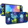 thumbnail image 1 of Coque Intégrale eXtremeRate Splashing pour Nintendo Switch O, Plaque Arrière de Remplacement & Support, NS, 1 of 5