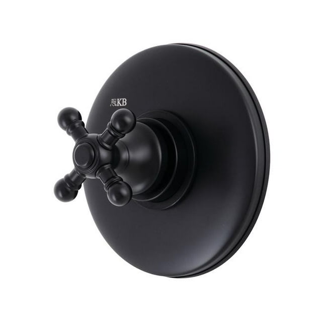 Kingston Brass KB3000BX 3,13 Po Contrôle de Volume Lourd&44; Noir Mat