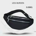 thumbnail image 5 of Jumpingount Riñonera de nailon impermeable para teléfono móvil, deportes, Camping, mochilero, pesca, ciclismo, organizador, soporte de bolsillo riñoneras, 5 of 5