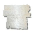 thumbnail image 2 of Unfinished Wood Etched Leggings Leaves & Lattes Please Shape | Paint By Line Crafts 12" / 1/8", 2 of 2