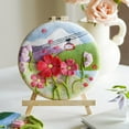 thumbnail image 3 of Rongfmy 1 Set Punch Embroidery DIY Projects Pen Hoop Yarn Mat Tool Supplies Color B, 3 of 8