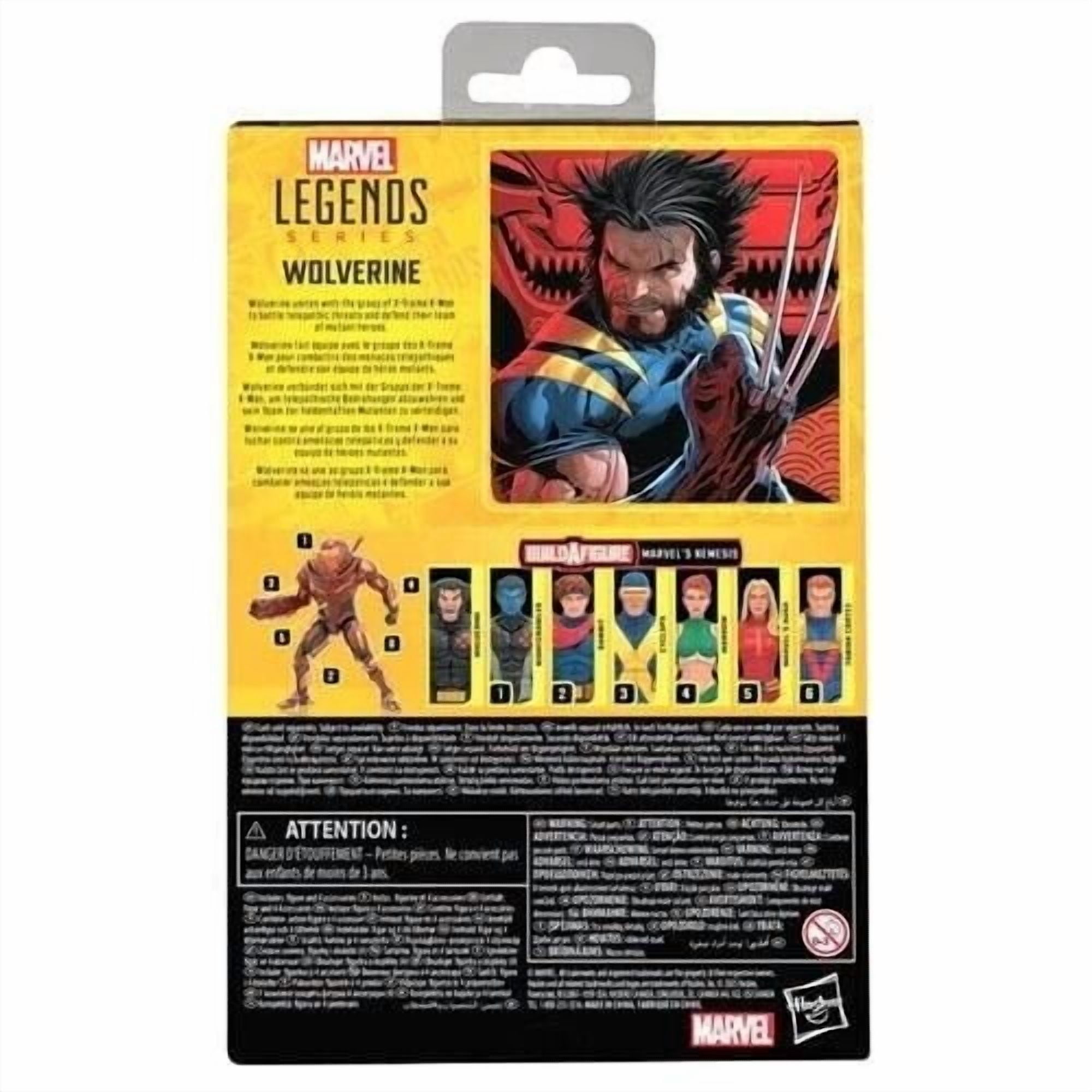 Wolverine X-Treme Marvel Legends Series X-Men - 6" Build A Figure Marvel's Nemesis by Hasbro