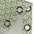 thumbnail image 4 of Ambesonne Garden Grommet Curtain, Symmetric Green, 50" x 84", Green Pale Green, 4 of 6