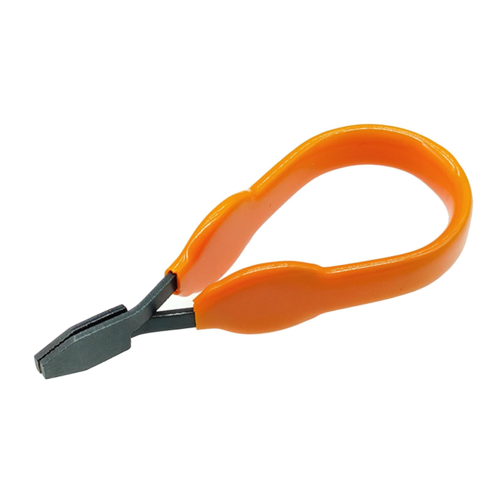 Axioma Fly Tying Hackle Pliers Feather Clip Metal Outdoor Ergonomic Gripping Practical Fly Fishing Tying Accessory Lure Making Clamp