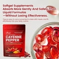 thumbnail image 2 of Cayenne Pepper 3000mg with Turmeric, Black Pepper & Beetroot, 12-in-1 Supplement for Metabolism & Digestive Health, 240 Vegan Softgels, 2 of 5