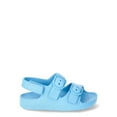 thumbnail image 6 of Wonder Nation Toddler Kids EVA Two Buckle Sandal, 2- Pack, 6 of 6