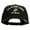 Black, variant on US Marine Corps Veteran Design Embroidered 6 Panel Structured Cotton Twill Cap Made in USA - Black OSFM