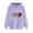 Purple, variant on VBTAPA Womens Valentines Day Hoodies Love Heart Graphic Printed Hooded Sweatshirt Trendy Casual Pullover Hoodie with Kangaroo Pocket Army Green L