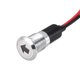 thumbnail image 1 of Luz indicadora DC 12V 12mm, carcasa metálica LED roja con símbolo (señal de giro) 2 piezas, 1 of 4