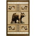 thumbnail image 2 of Handcraft Rugs Cabin Rug  Lodge, Cabin Nature and Animals Area Rug  Modern Geometric Design Cabin Area Rug  Abstract, Multicolor Design Fish/Bear/Cabin/Southwestern Pattern 8x10 feet, 2 of 8