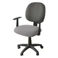 thumbnail image 3 of Modernize Your Workspace with T Shaped Jacquard Fabric Office Chair Cover, 3 of 7
