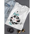 thumbnail image 3 of Cool Sweet Mint Candy Lollipop T-Shirt Women -Image by Shutterstock, Female Small, 3 of 4