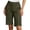 Navy, variant on Bermuda Shorts for Women Knee Length Summer Casual Wide Straight Leg Loose Businees Casual Work Shorts with Pockets