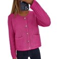 thumbnail image 6 of PRETTYGARDEN Women's Knit Cardigan Sweaters Fall Fashion Long Sleeve Open Front Button Down Trendy Casual Sweater Jacket, 6 of 8
