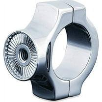 Kuryakyn Curved Side License Plate Mount Chrome (3183)