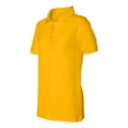 thumbnail image 2 of FeatherLite Women's Silky Smooth Piqué Sport Shirt 5500 Gold M, 2 of 5
