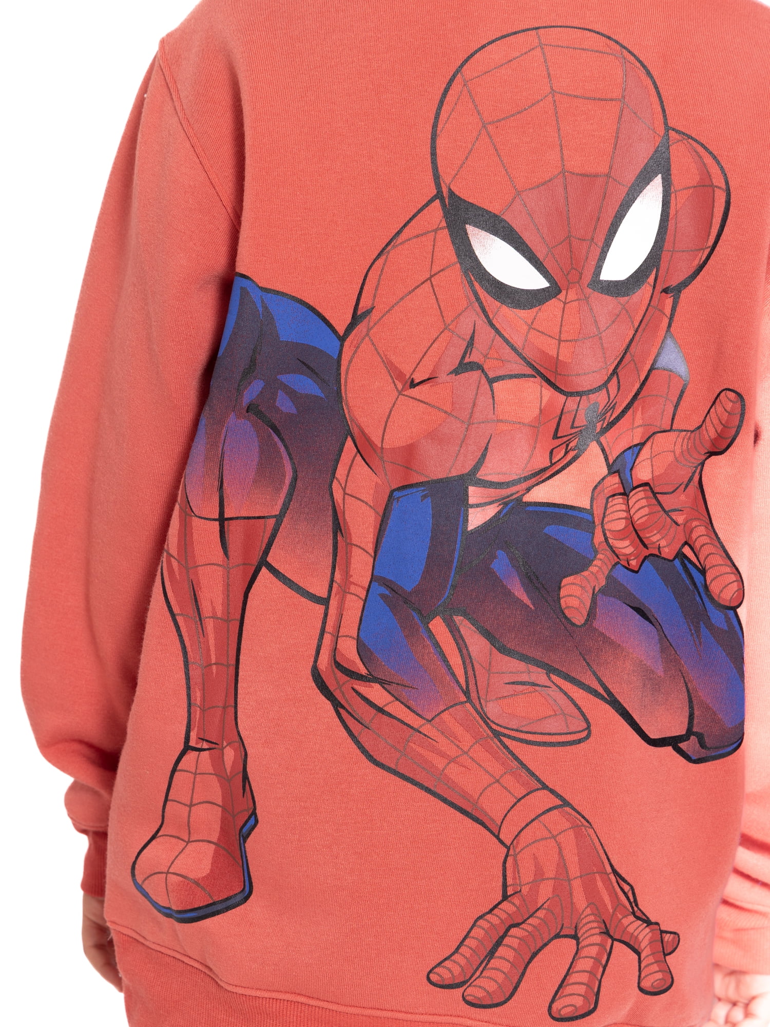 Spider-Man Boy's Graphic Hoodie with Matching Jogger Pant, 2 Piece Set, Sizes 4-16