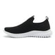 thumbnail image 4 of Tenis Charly Relax Walking Unisex Elástico Negro 22-28 negro 28, 4 of 6