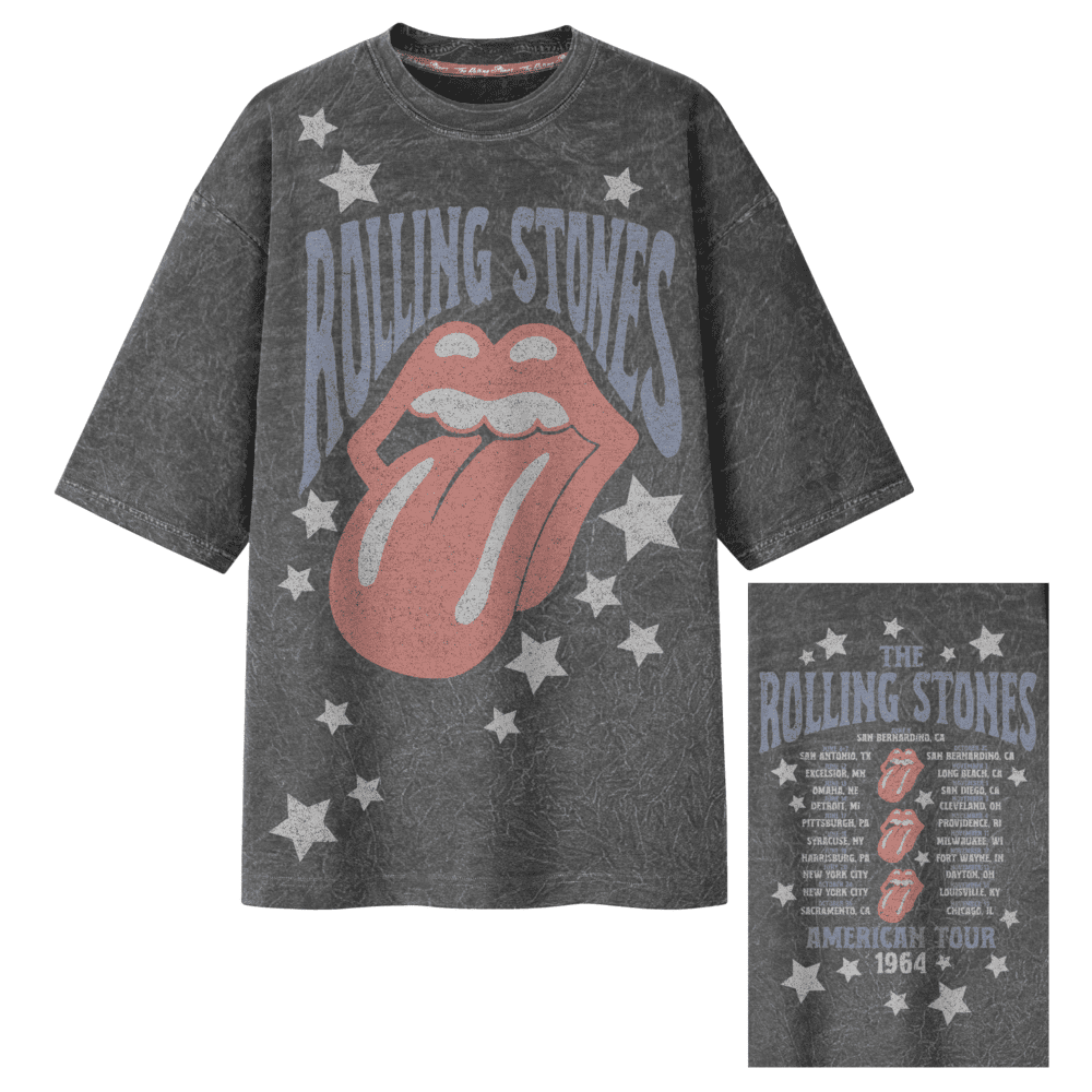 Rolling Stones Women's Oversized Sleep Shirt, Sizes XS-3X