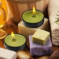 thumbnail image 2 of MERRYHAPY 12Pcs Metal Tin Candle Containers For Diy Enthusiasts Black Round Shape Travel Use, 2 of 8