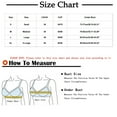 thumbnail image 2 of LLYWEY Wireless Bras for Women Comfortable Bras Women Ladies Underwire Bra Style-1421 Women's Plus Scoop Bra Feature Adult Female Training Sports Bras Pinks 40B, 2 of 2