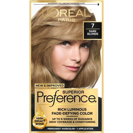 UPC 071249253144 product image for L Oreal Paris Superior Preference Permanent Hair Color  7 Dark Blonde  Fade-Defy | upcitemdb.com