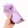 thumbnail image 3 of RKZDSR Silicone Loaf Pan, Non Stick And Easy To Release Rectangular Silicone Mini Cake For Baking Bread, Flexible BPA Free Silicone Baking Pan Purple, 3 of 5